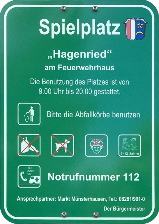 Spielplatz Info Hagenried
