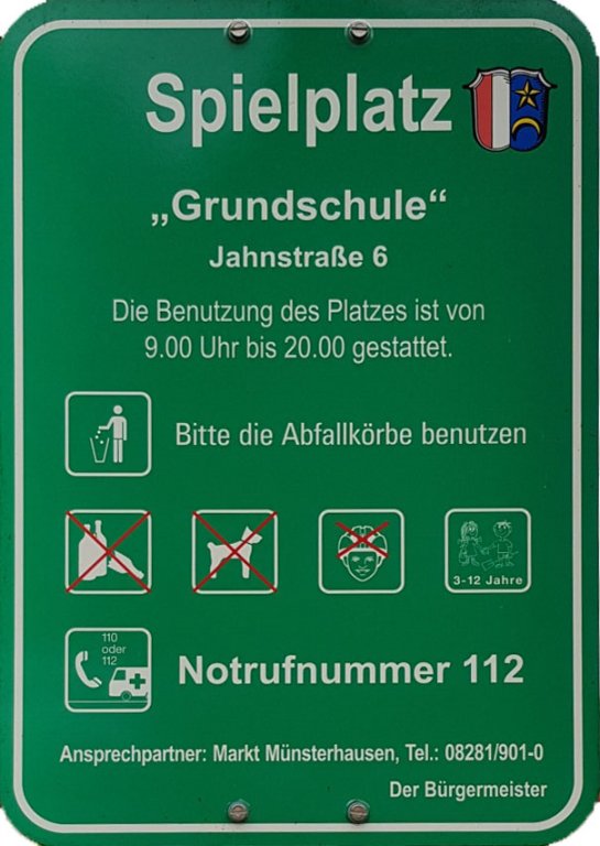 Spielplatz Info Grundschule