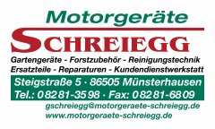 Gewerbe: Motorgeräte Schreiegg