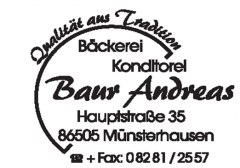 Gewerbe: Bäckerei Andreas Baur