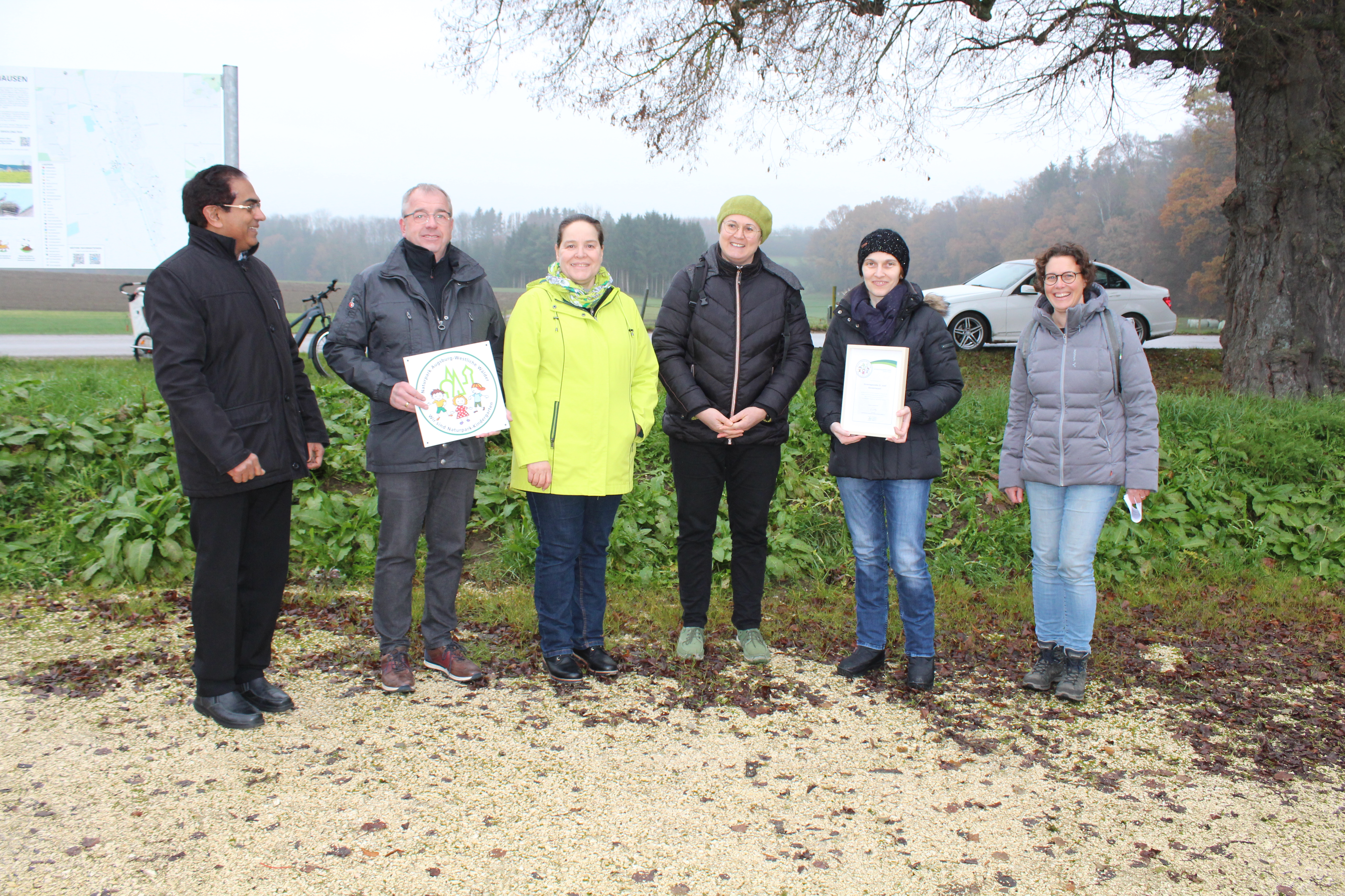 Unsere Kindertageseinrichtung wurde als Naturpark-Kindergarten zertifiziert 2 - Bild